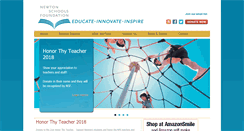 Desktop Screenshot of newtonschoolsfoundation.org